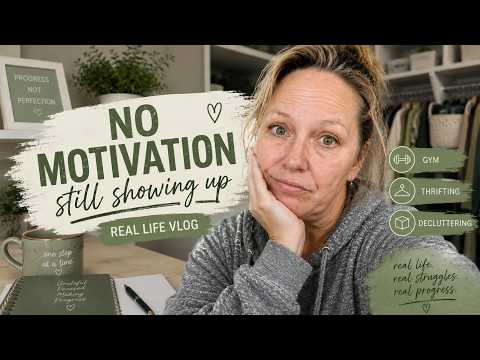 No Motivation Still Decluttering | Real, Raw & Messy